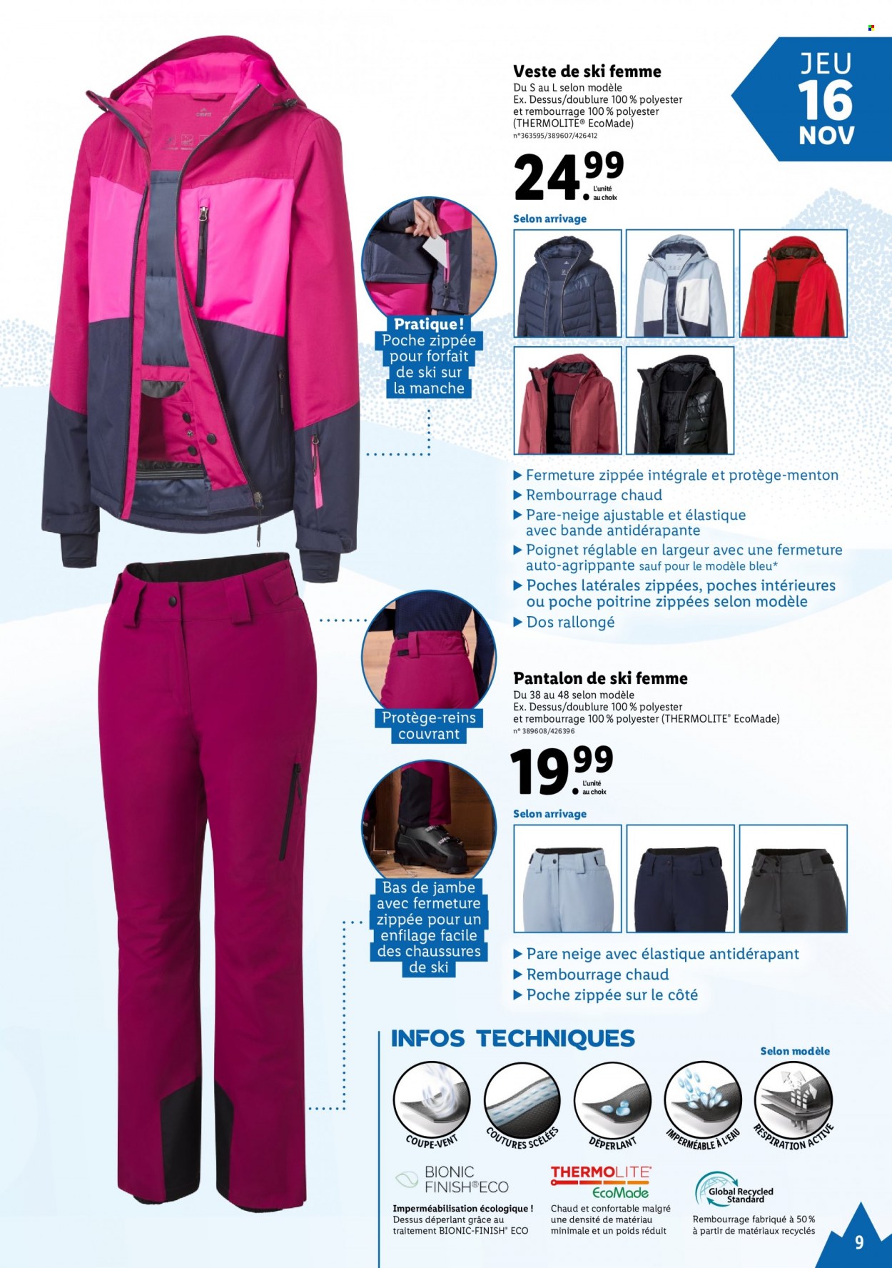 Catalogue Lidl - 16/11/2023 - 30/11/2023. Page 9