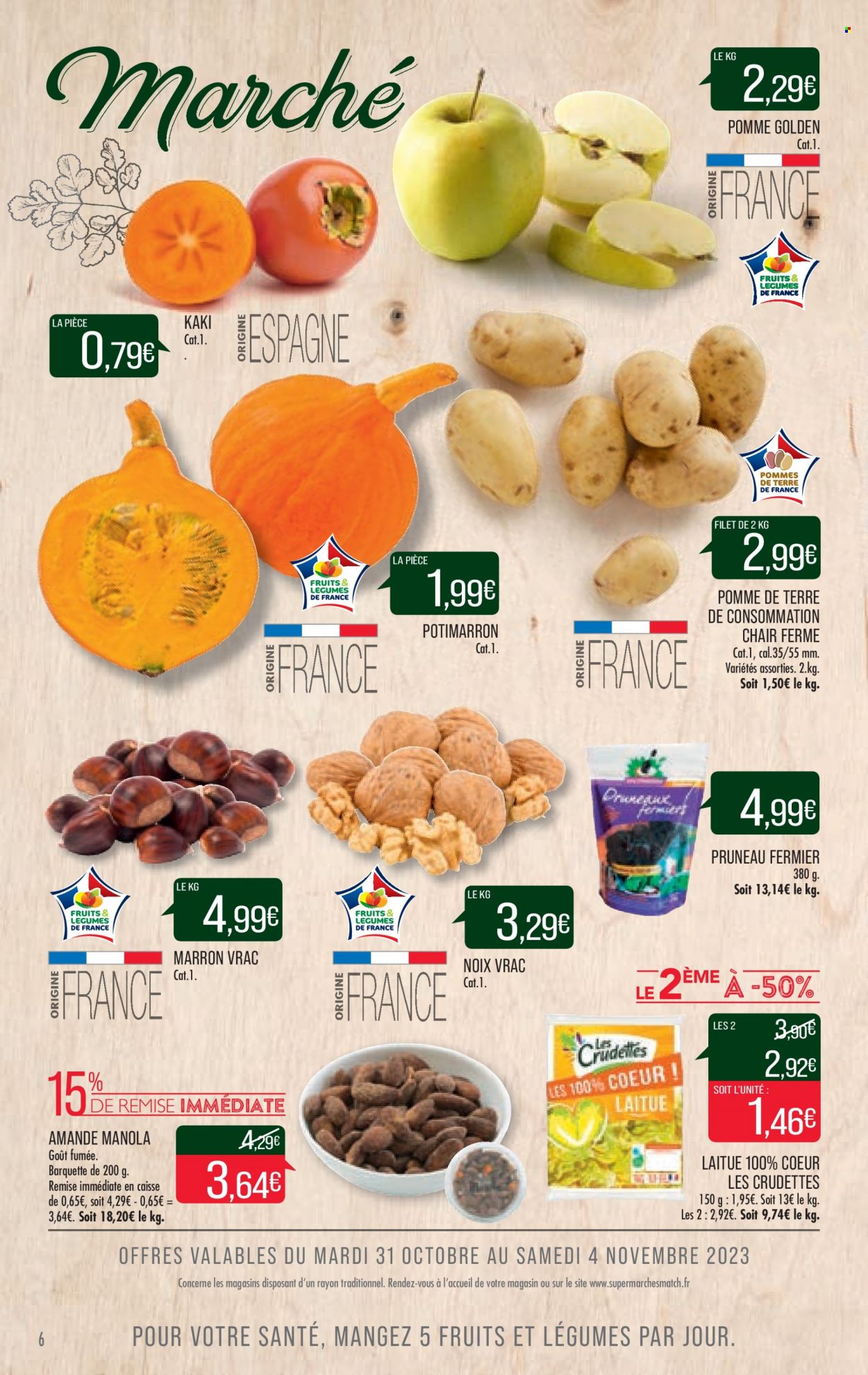 Catalogue Supermarché Match - 31/10/2023 - 12/11/2023. Page 2