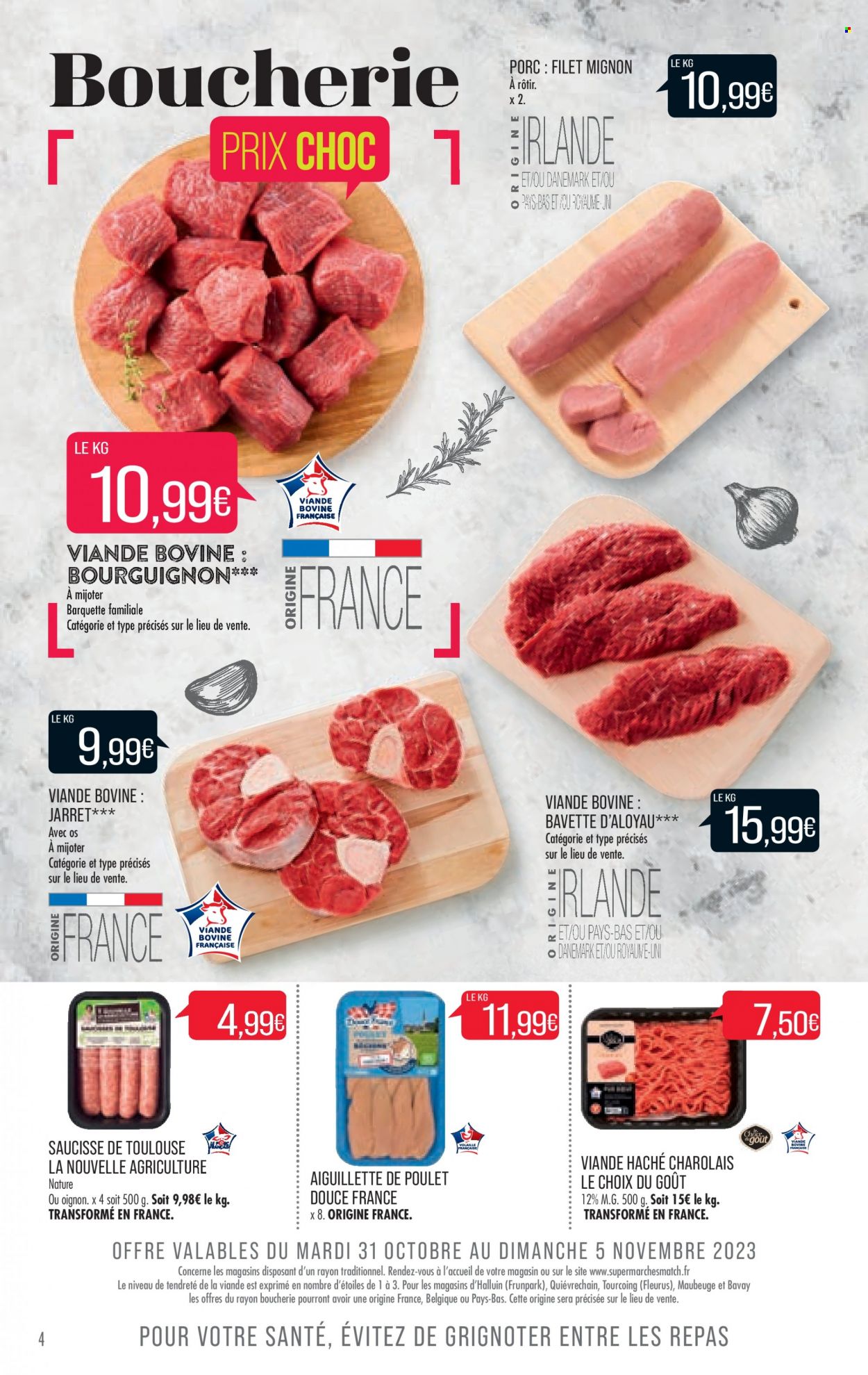 Catalogue Supermarché Match - 31/10/2023 - 12/11/2023. Page 8