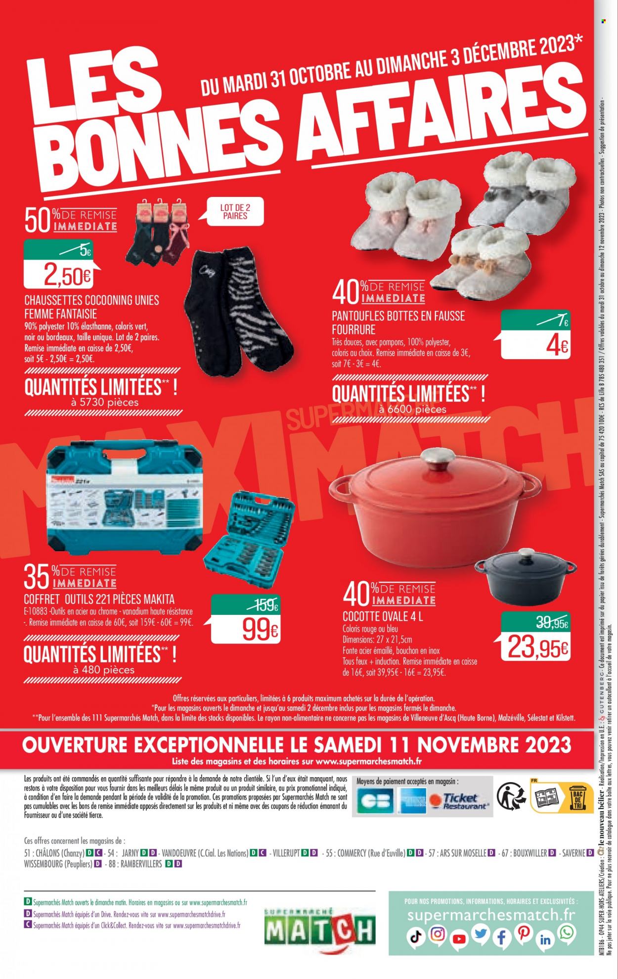 Catalogue Supermarché Match - 31/10/2023 - 12/11/2023. Page 28