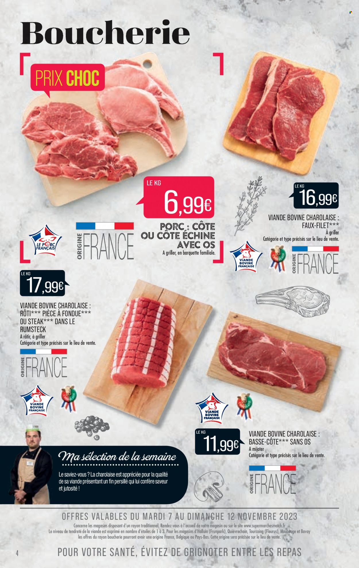 Catalogue Supermarché Match - 07/11/2023 - 19/11/2023. Page 4