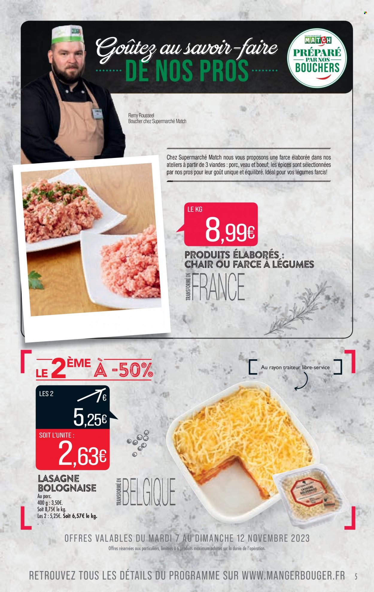 Catalogue Supermarché Match - 07/11/2023 - 19/11/2023. Page 5
