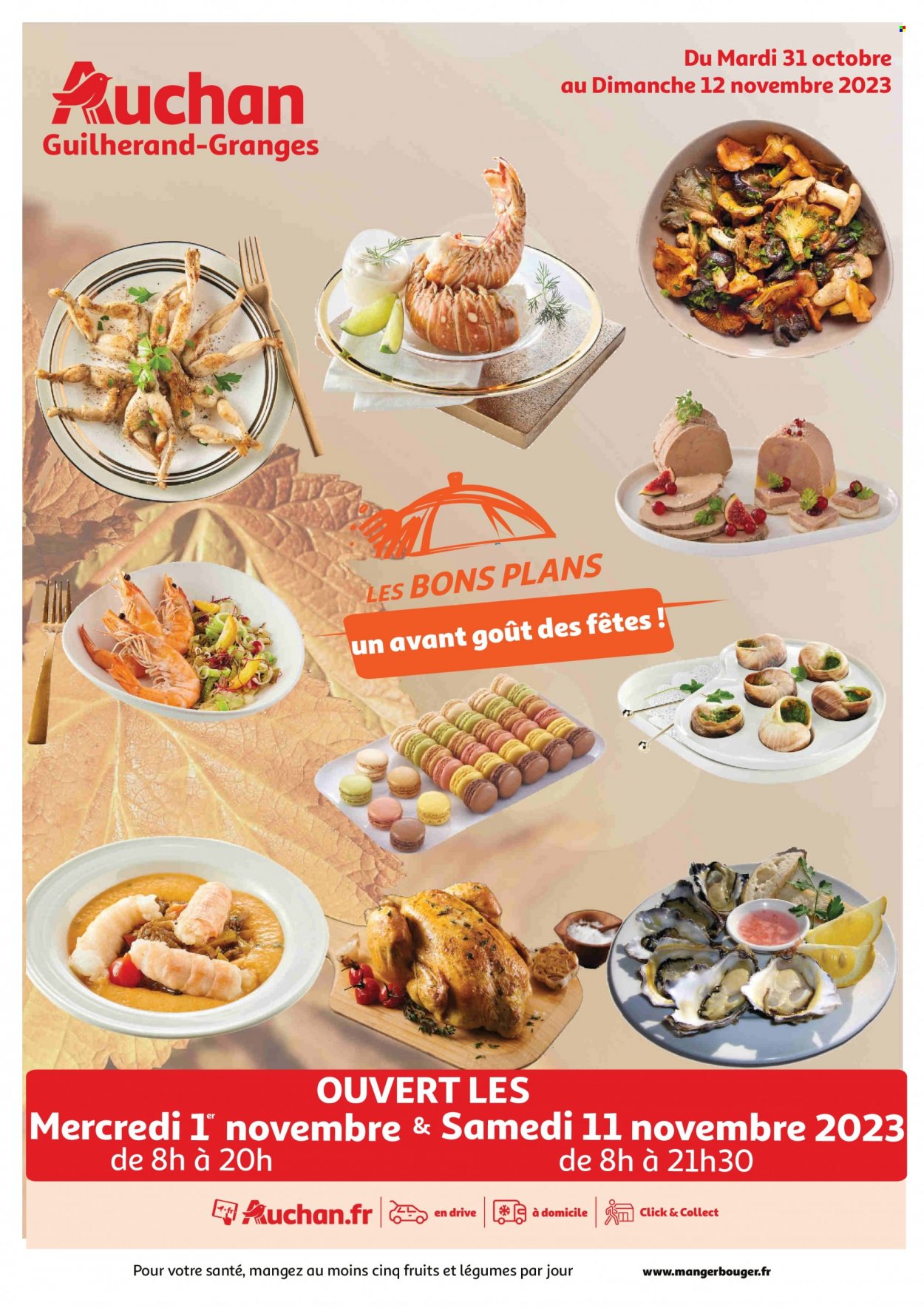 Catalogue Auchan - 31/10/2023 - 12/11/2023. Page 1