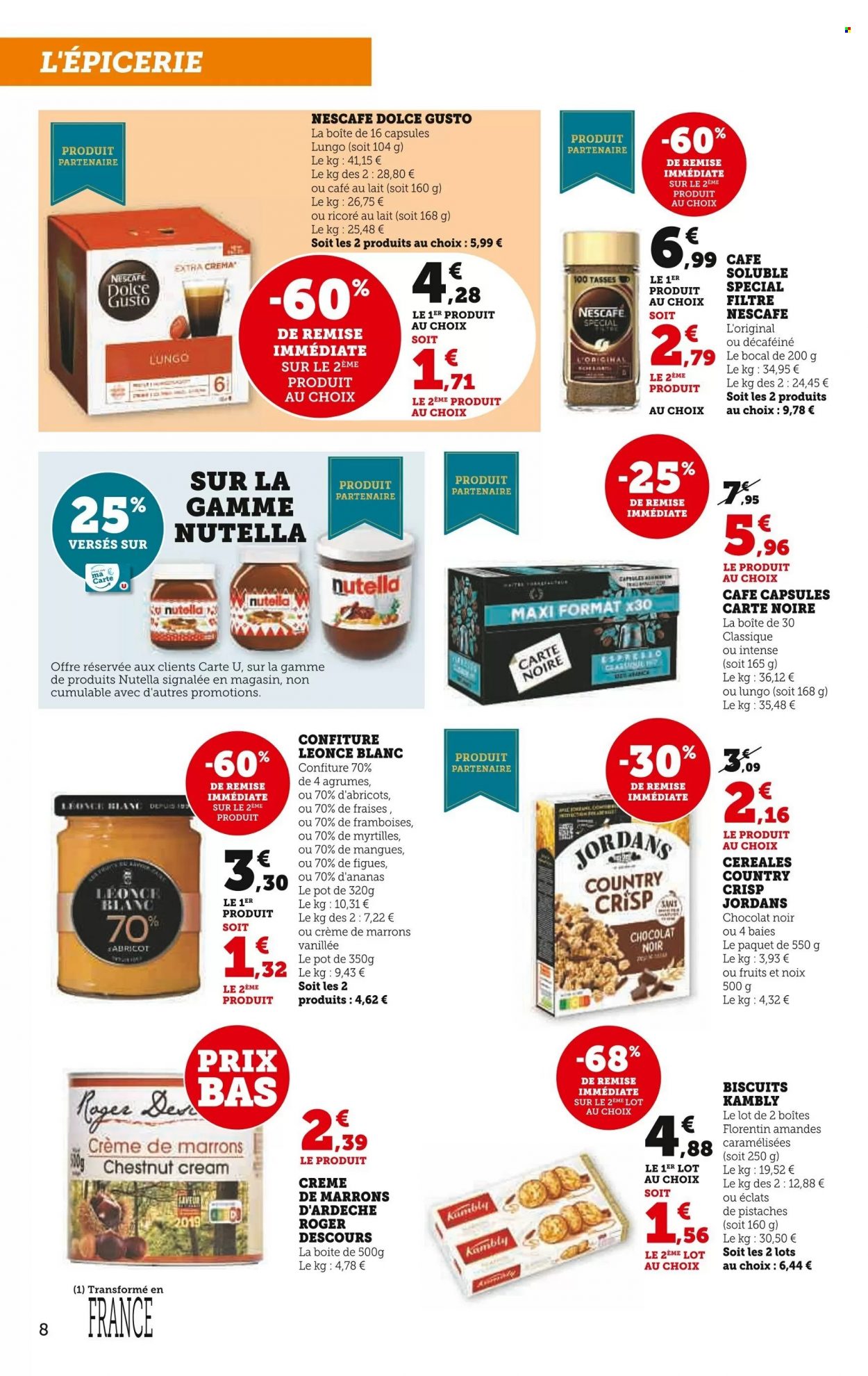 Catalogue SUPER U - 07/11/2023 - 19/11/2023. Page 8