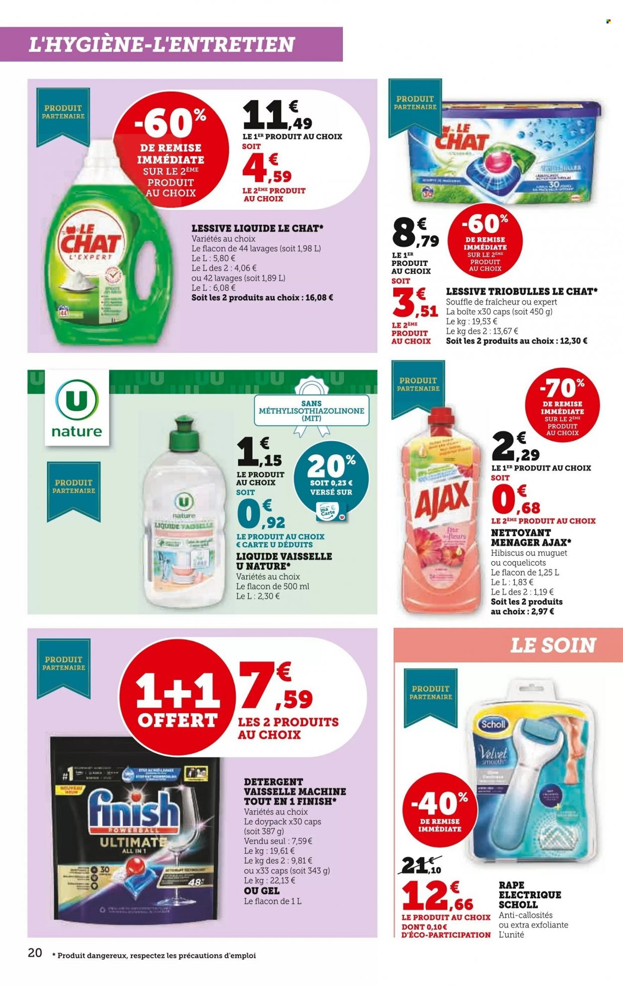 Catalogue SUPER U - 07/11/2023 - 19/11/2023. Page 20
