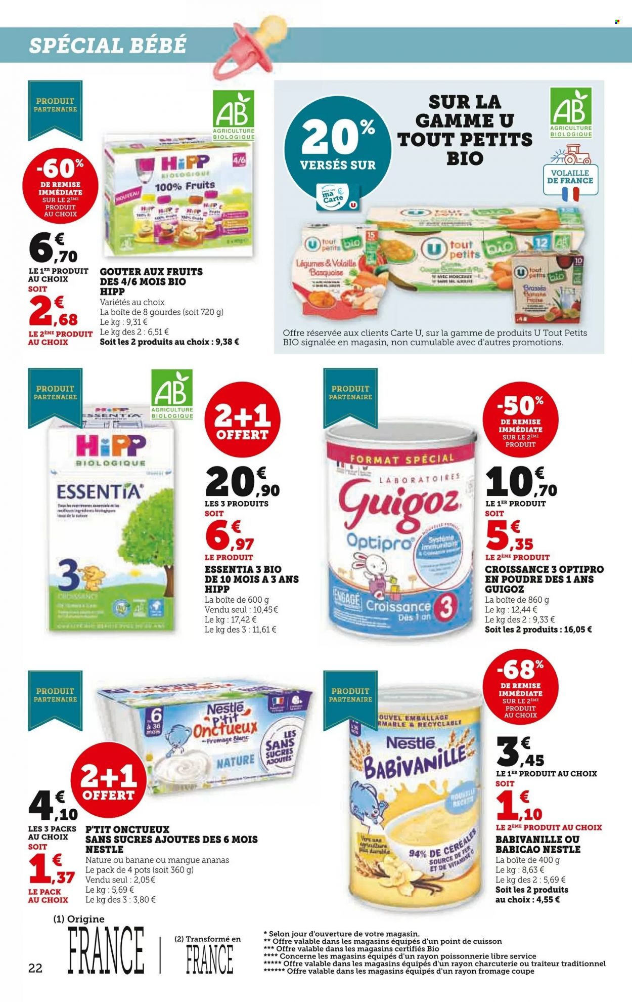 Catalogue SUPER U - 07/11/2023 - 19/11/2023. Page 22