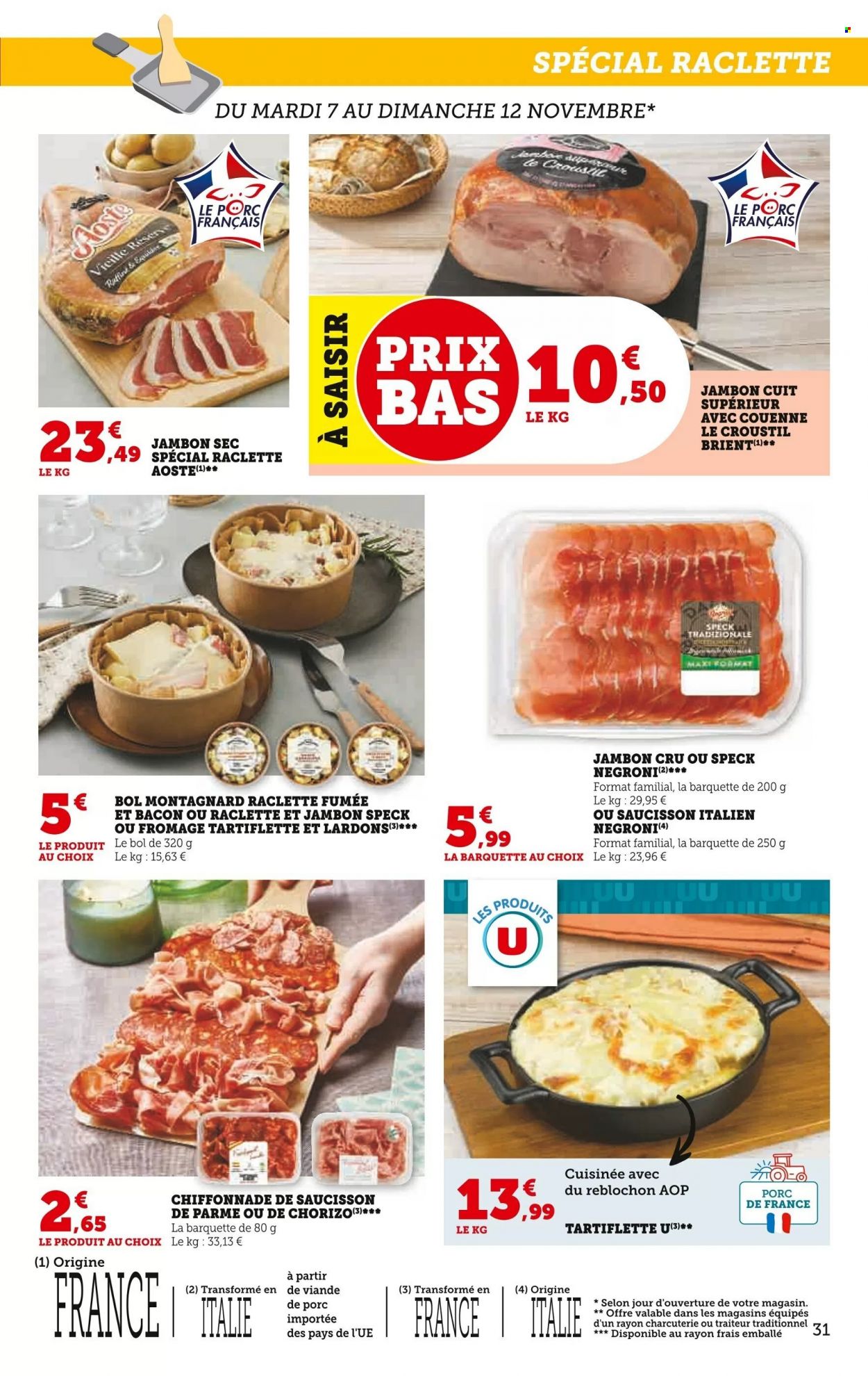 Catalogue SUPER U - 07/11/2023 - 19/11/2023. Page 31
