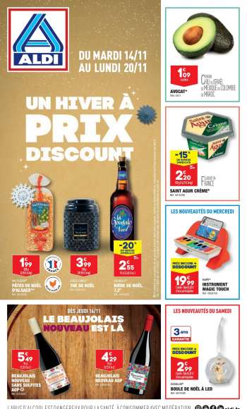 Catalogue ALDI - 14/11/2023 - 20/11/2023.