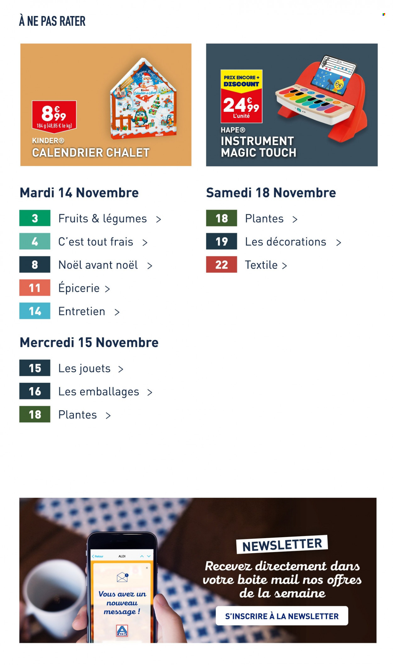 Catalogue ALDI - 14/11/2023 - 20/11/2023. Page 3