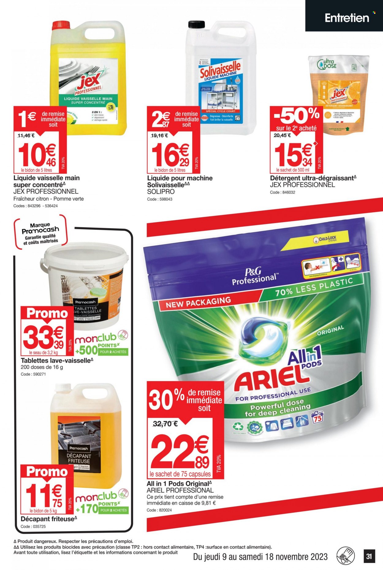 Catalogue Promocash - 09/11/2023 - 18/11/2023. Page 31