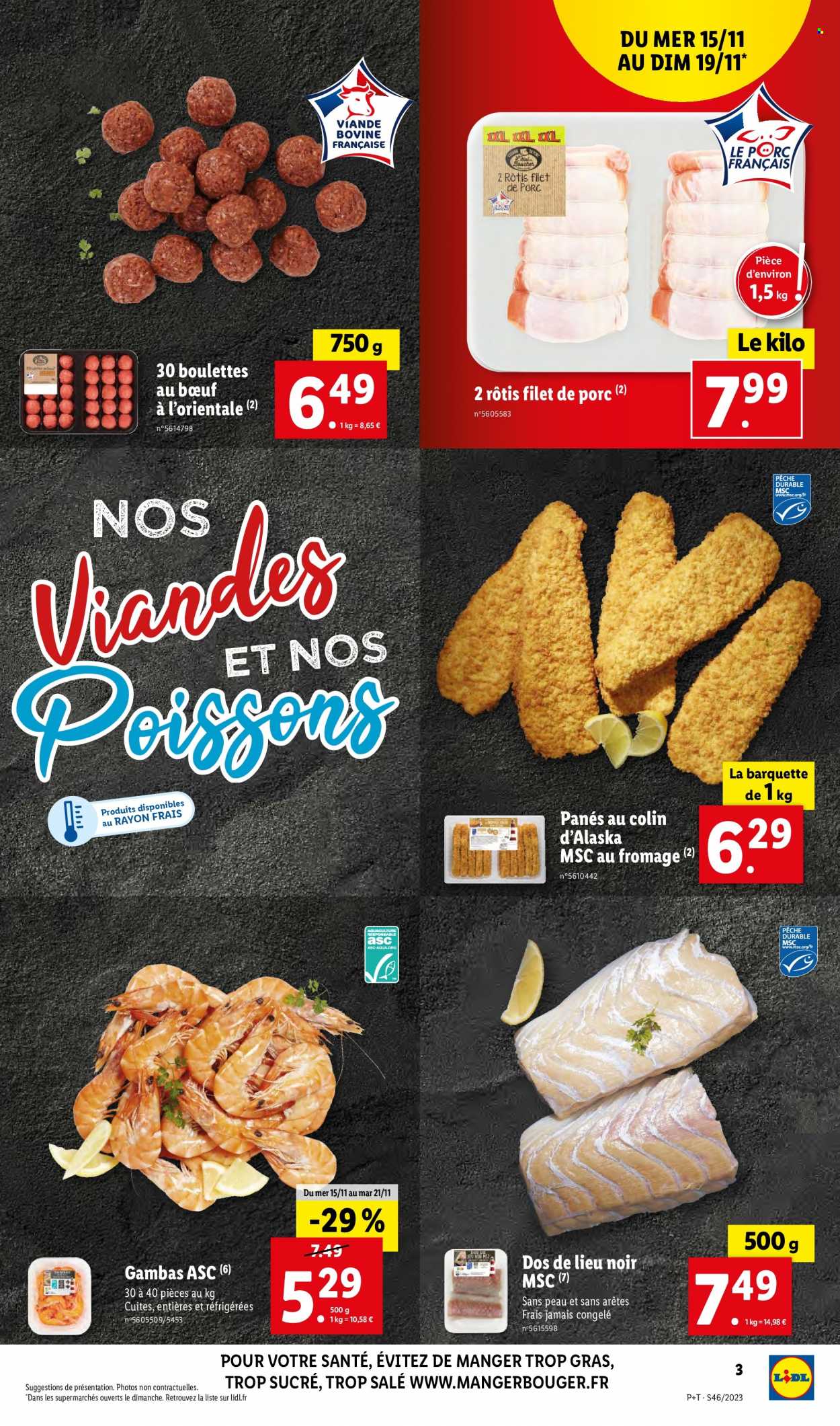 Catalogue Lidl - 15/11/2023 - 21/11/2023. Page 3