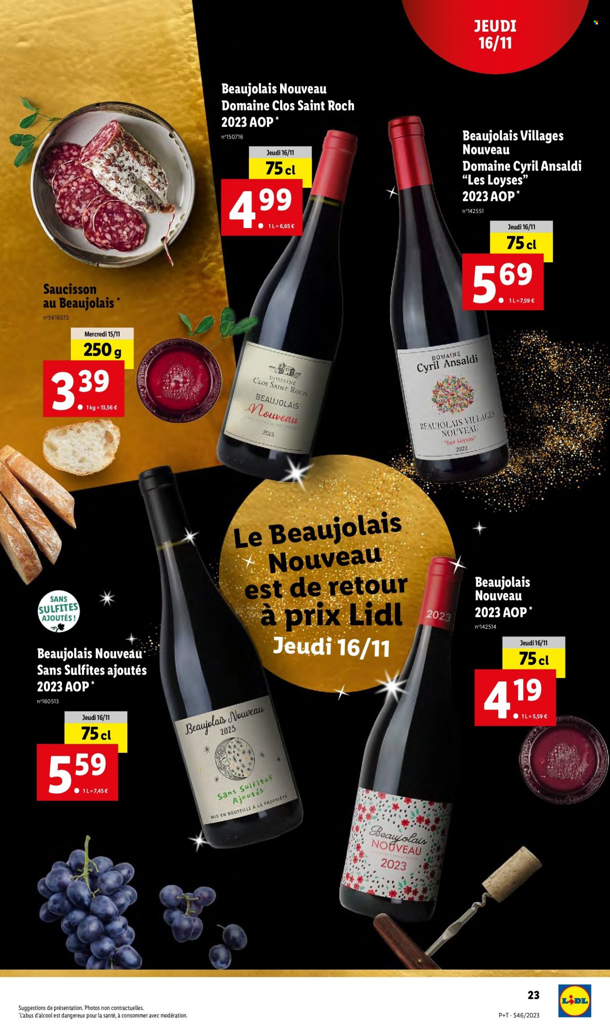 Catalogue Lidl - 15/11/2023 - 21/11/2023. Page 23