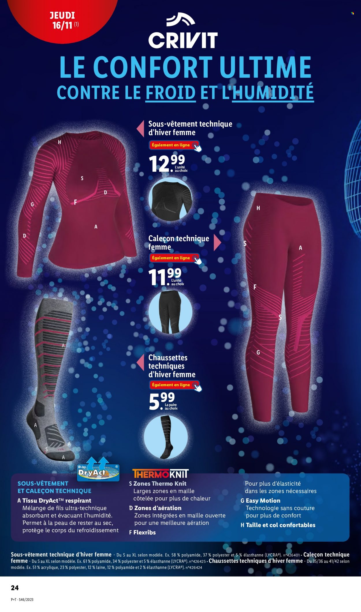 Catalogue Lidl - 15/11/2023 - 21/11/2023. Page 24