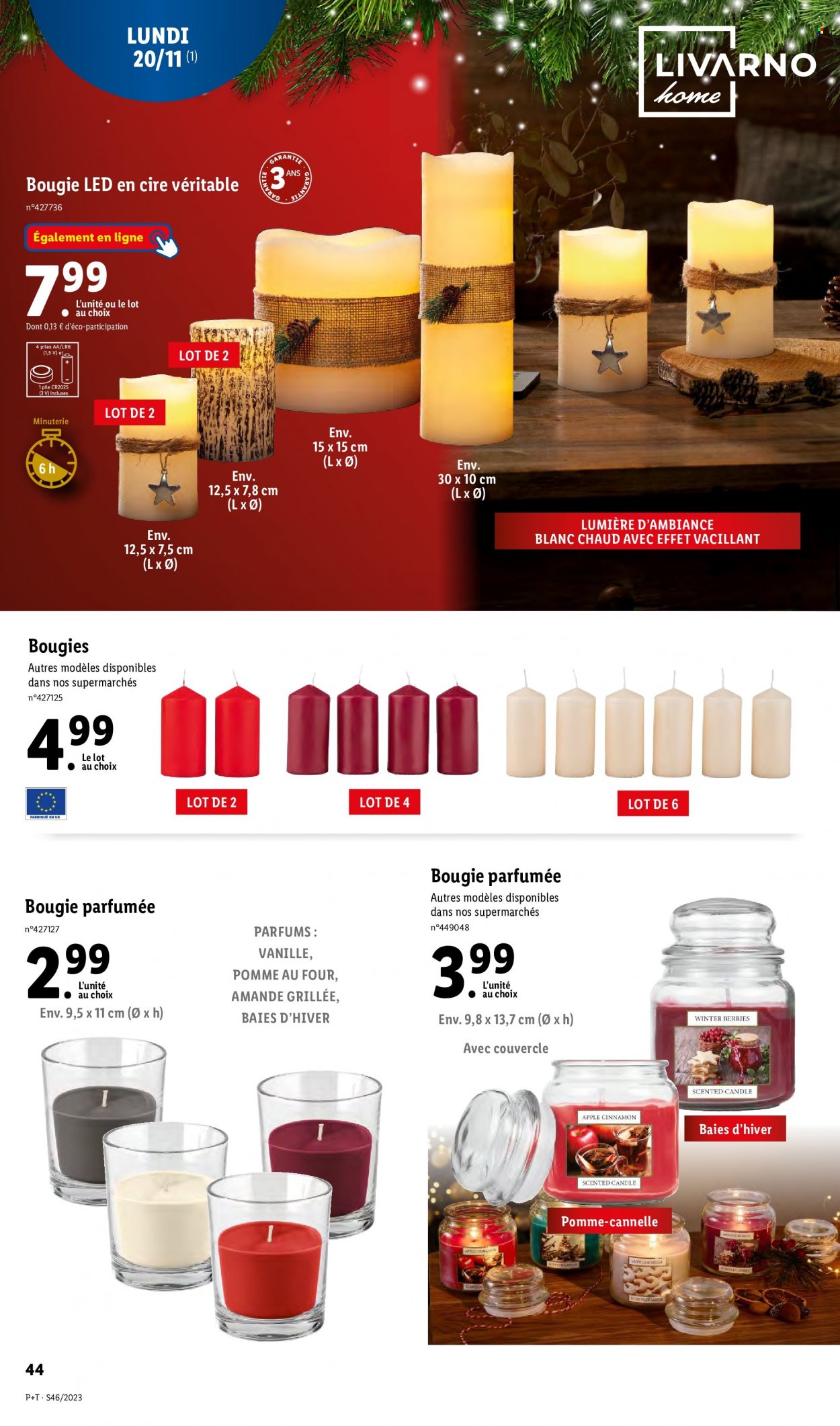 Catalogue Lidl - 15/11/2023 - 21/11/2023. Page 44