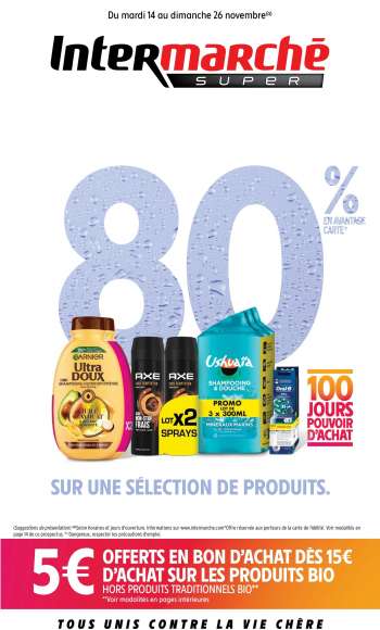 Catalogue Intermarché Super - 14/11/2023 - 26/11/2023.