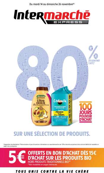 Catalogue Intermarché Express - 14/11/2023 - 26/11/2023.