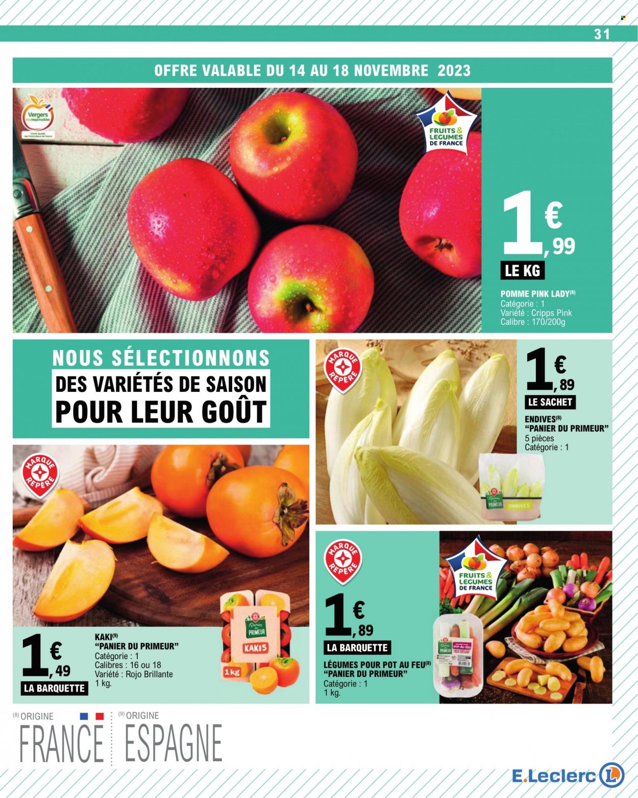 Catalogue E.Leclerc - 14/11/2023 - 25/11/2023. Page 31