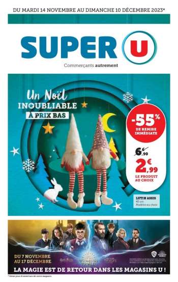 Catalogue SUPER U - 14/11/2023 - 10/12/2023.