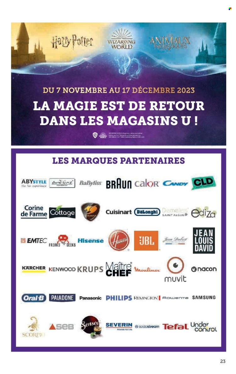Catalogue SUPER U - 14/11/2023 - 24/12/2023. Page 23