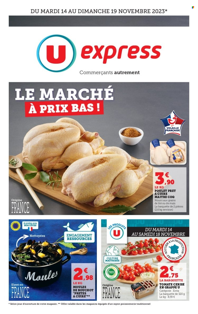 Catalogue U express - 14/11/2023 - 19/11/2023. Page 1