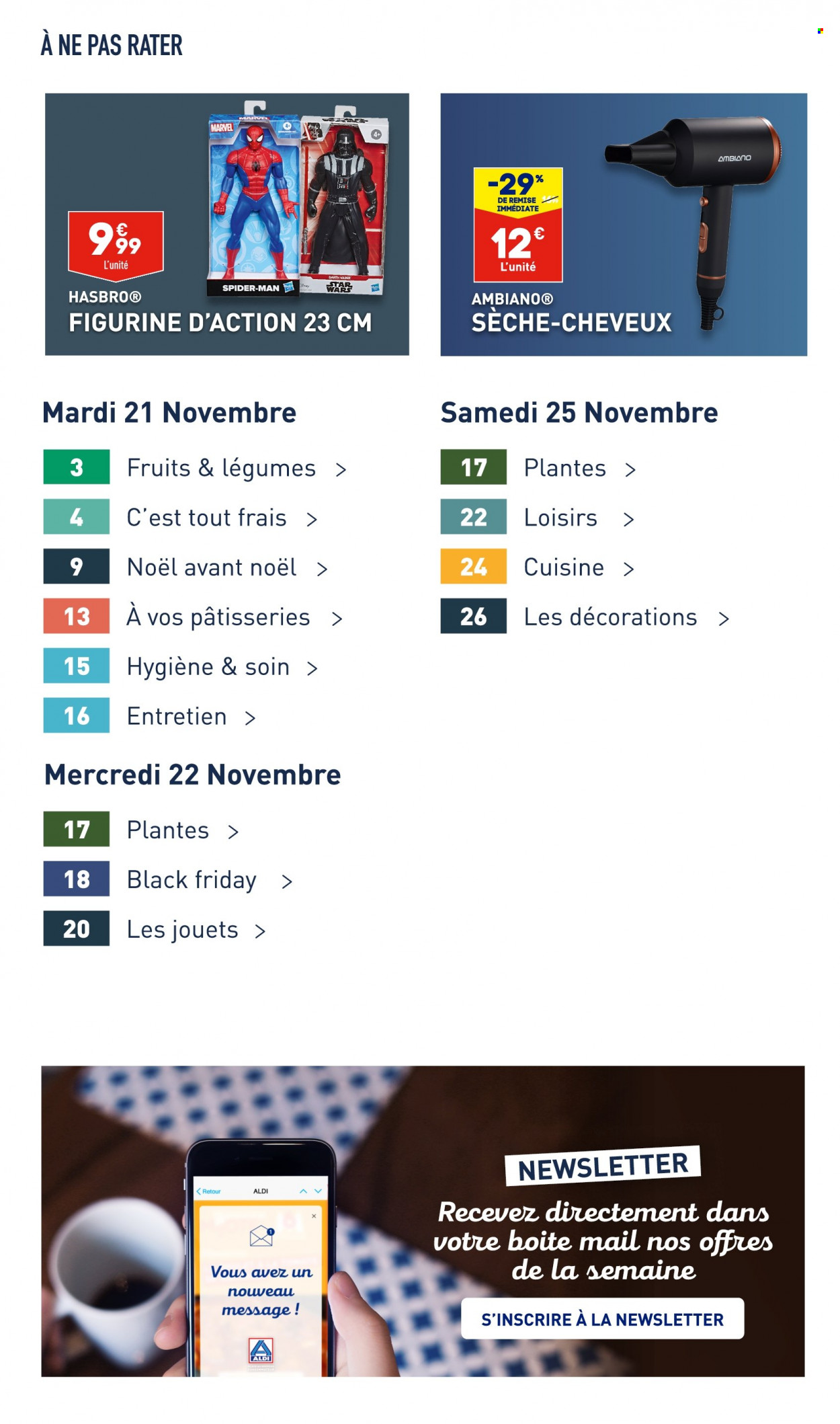 Catalogue ALDI - 21/11/2023 - 27/11/2023. Page 3