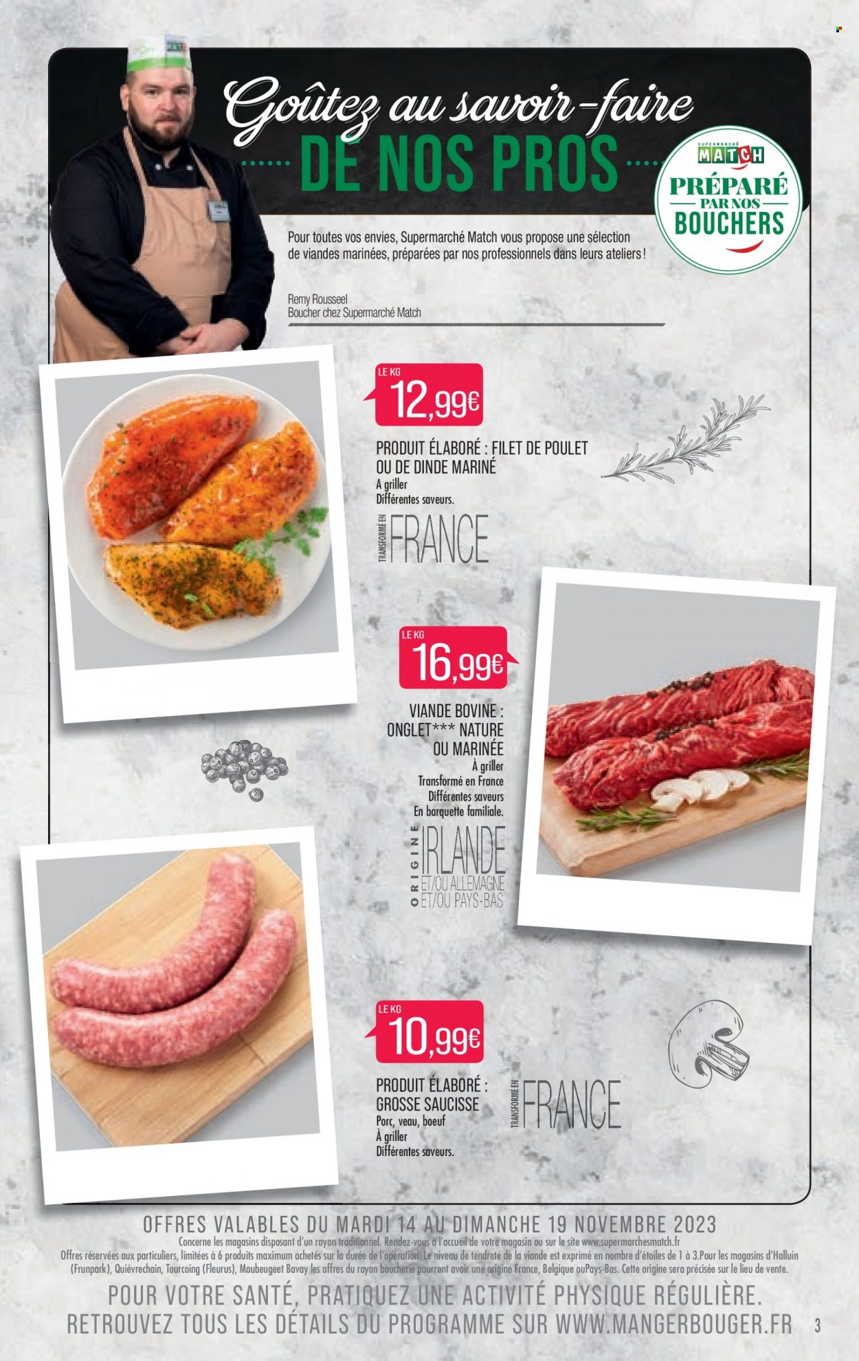 Catalogue Supermarché Match - 14/11/2023 - 26/11/2023. Page 3