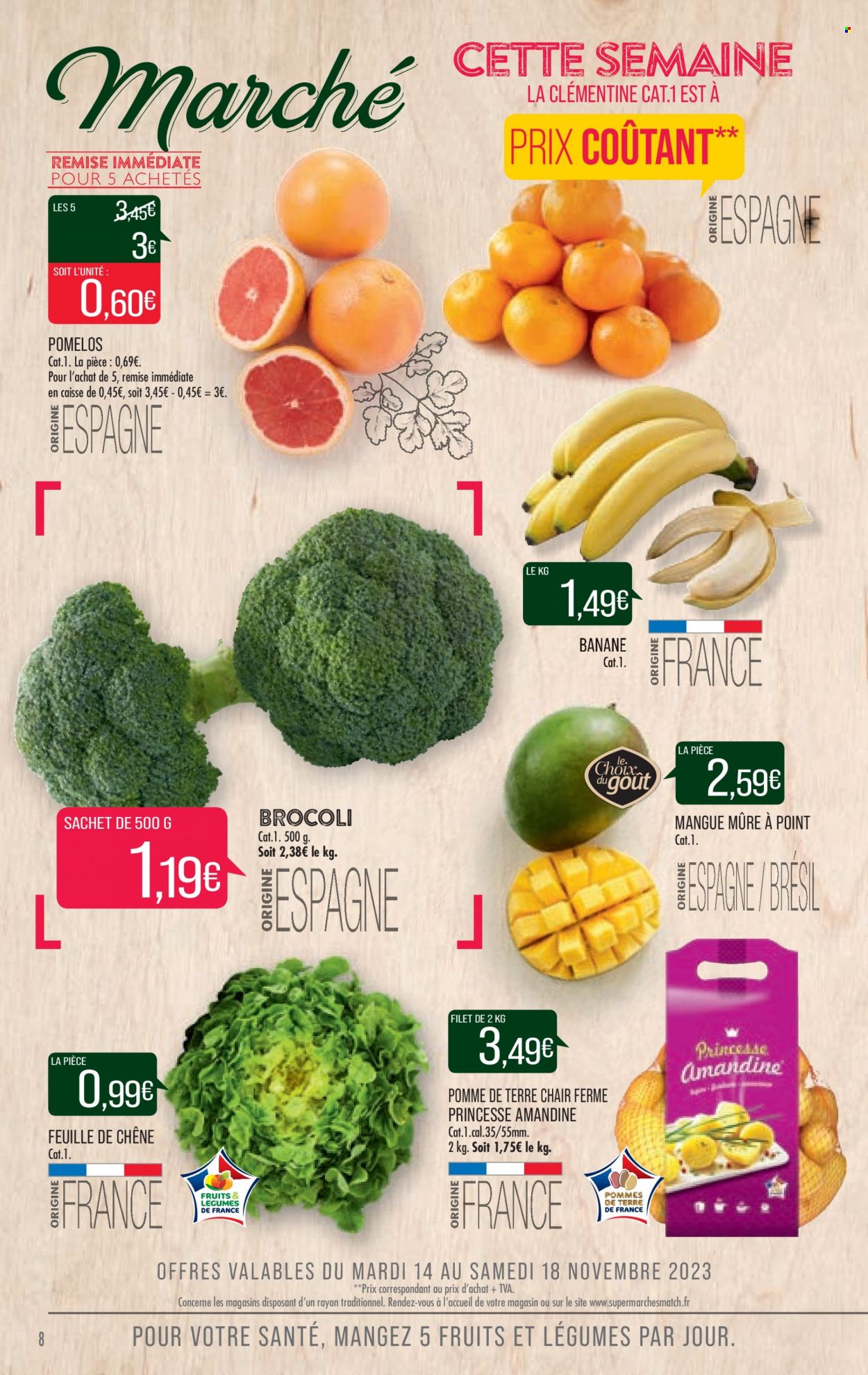 Catalogue Supermarché Match - 14/11/2023 - 26/11/2023. Page 8