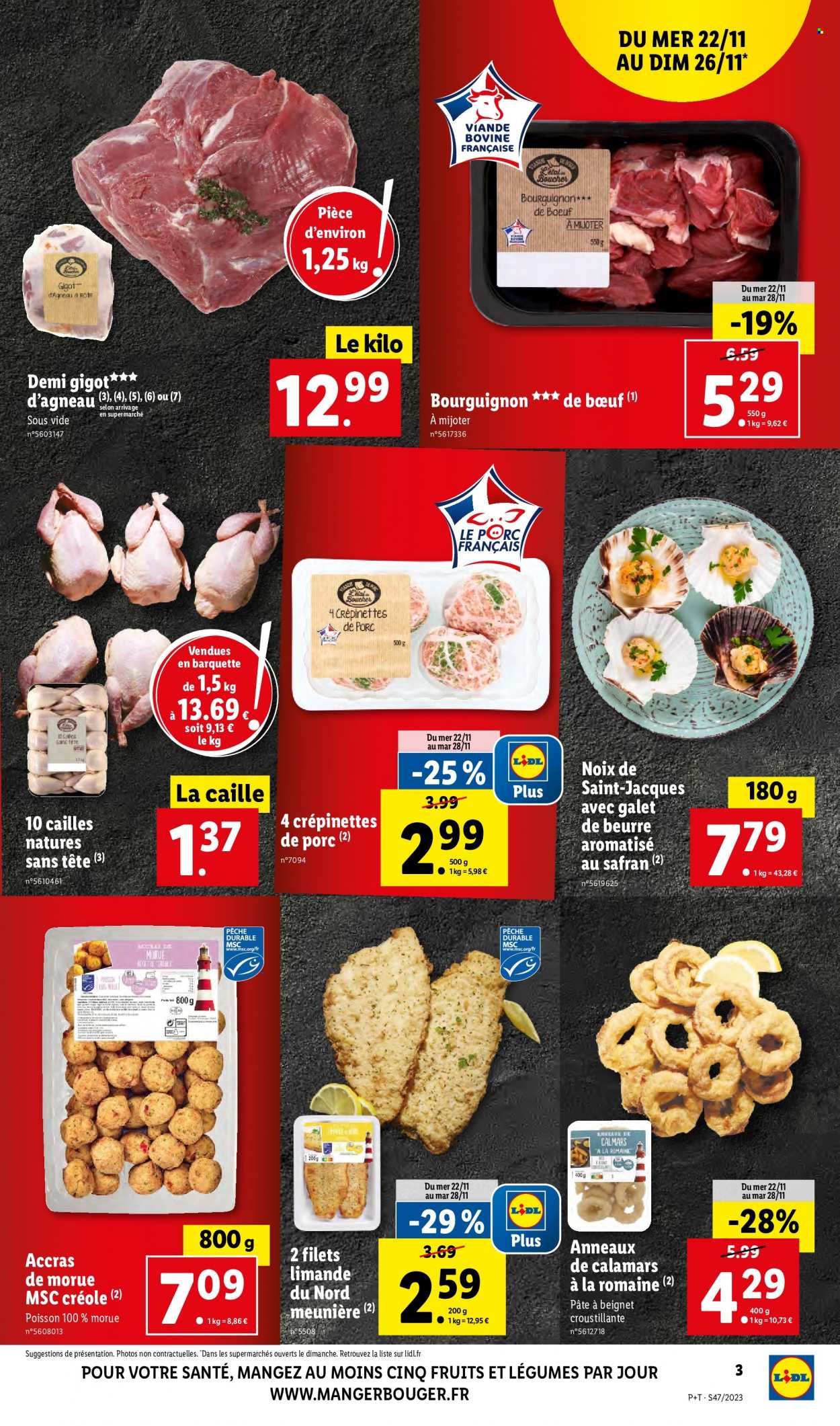 Catalogue Lidl - 22/11/2023 - 28/11/2023. Page 3