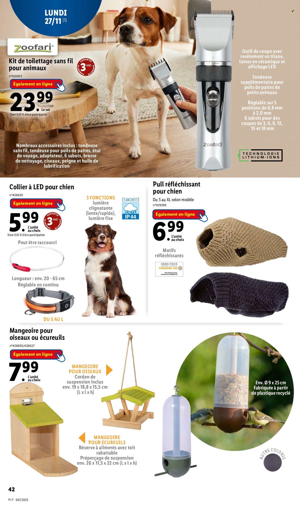 Catalogue Lidl - 22/11/2023 - 28/11/2023. Page 42