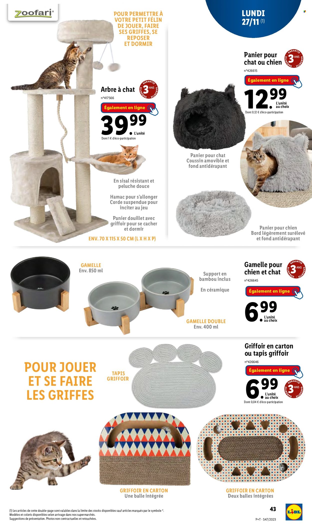 Catalogue Lidl - 22/11/2023 - 28/11/2023. Page 43