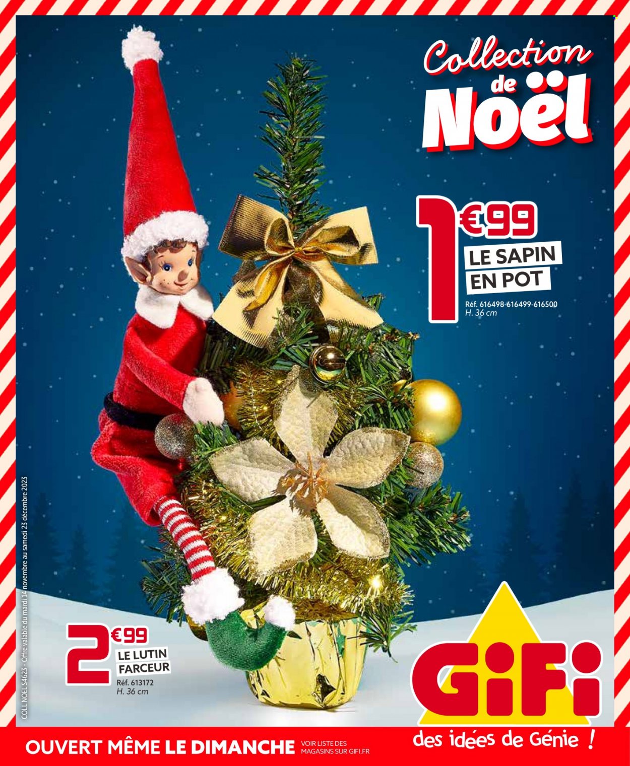 Catalogue GiFi - 14/11/2023 - 23/12/2023. Page 1