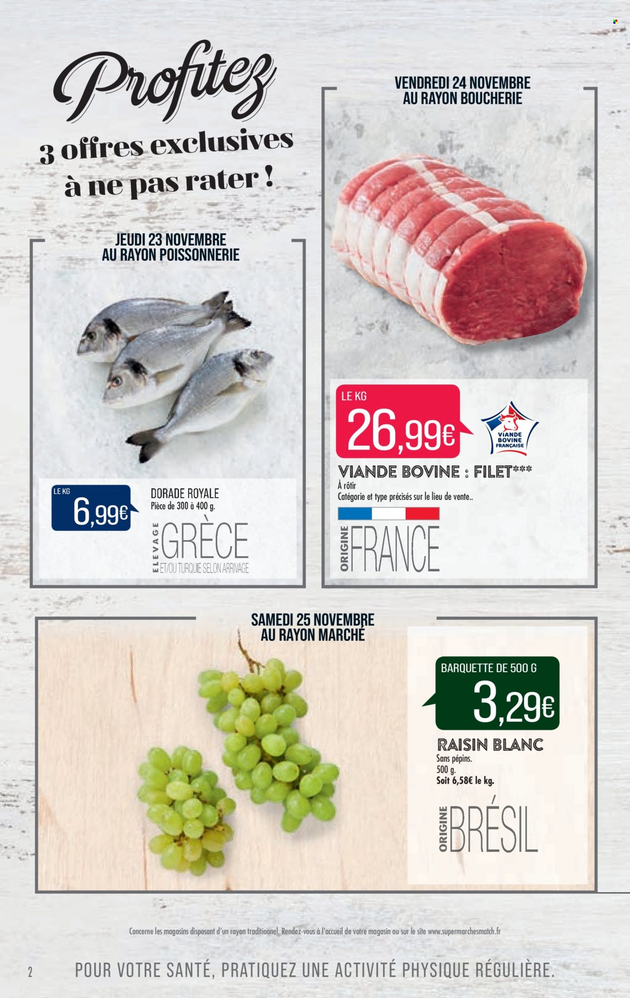 Catalogue Supermarché Match - 21/11/2023 - 26/11/2023. Page 2