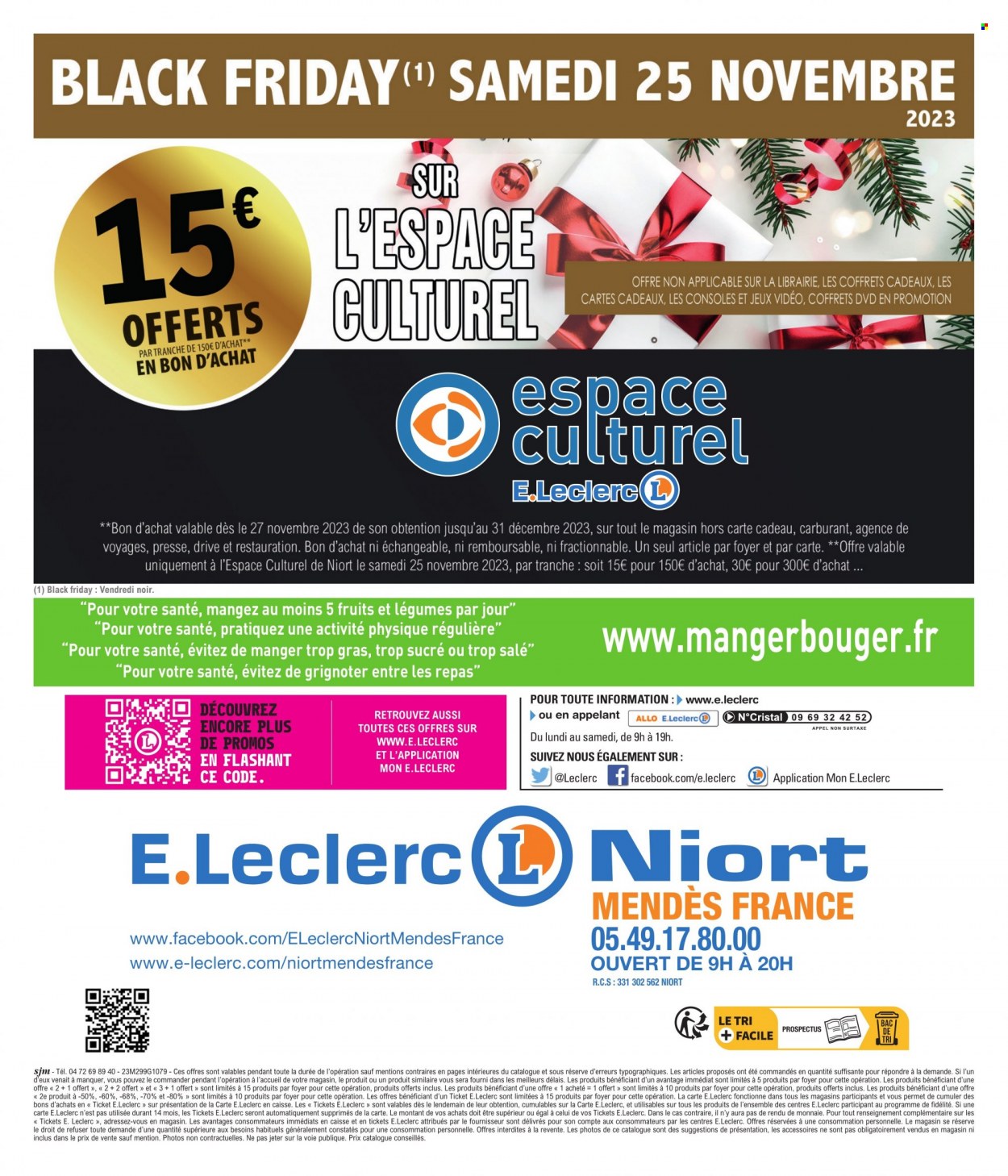 Catalogue E.Leclerc - 21/11/2023 - 25/11/2023. Page 24
