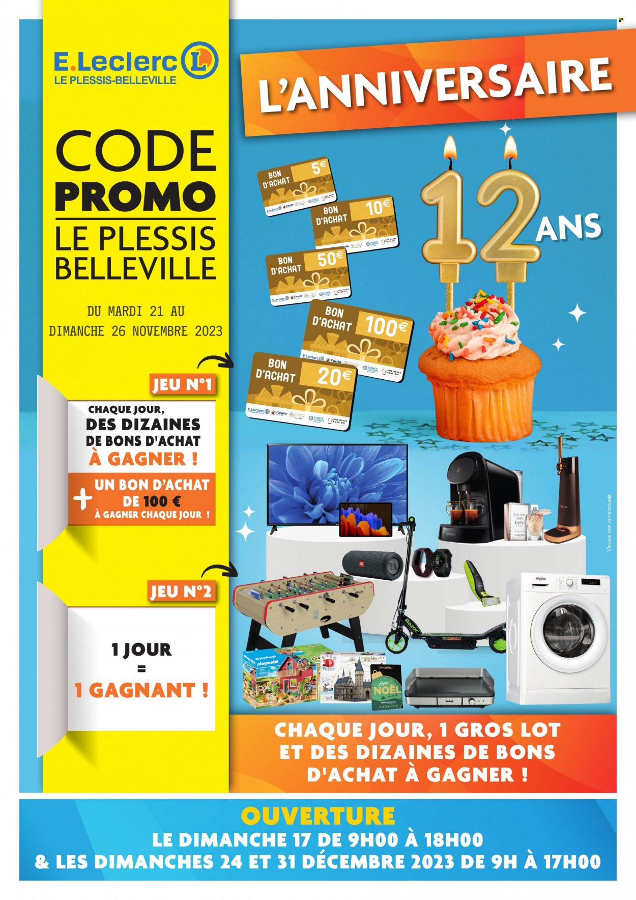 Catalogue E.Leclerc - 21/11/2023 - 26/11/2023. Page 1