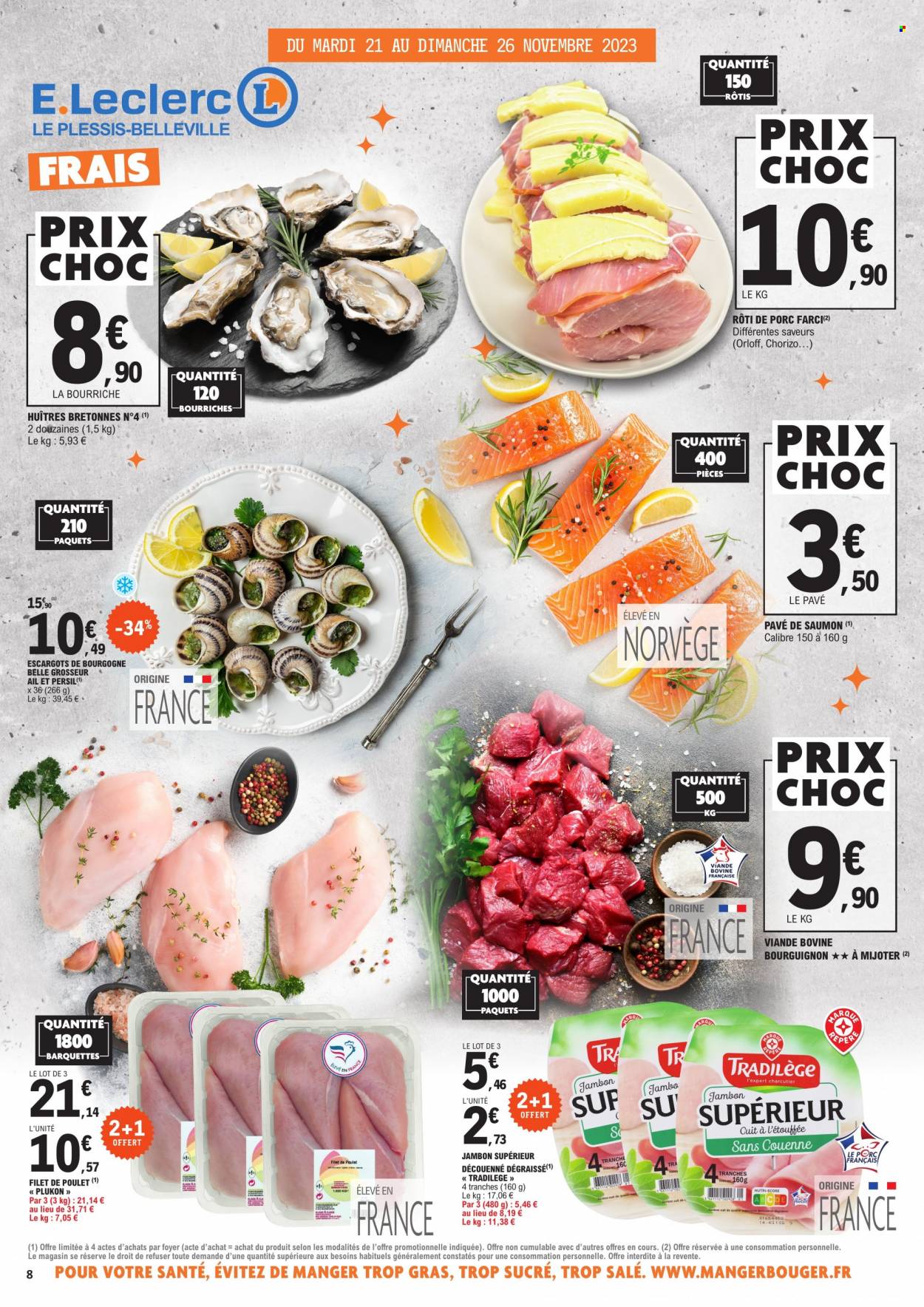 Catalogue E.Leclerc - 21/11/2023 - 26/11/2023. Page 8