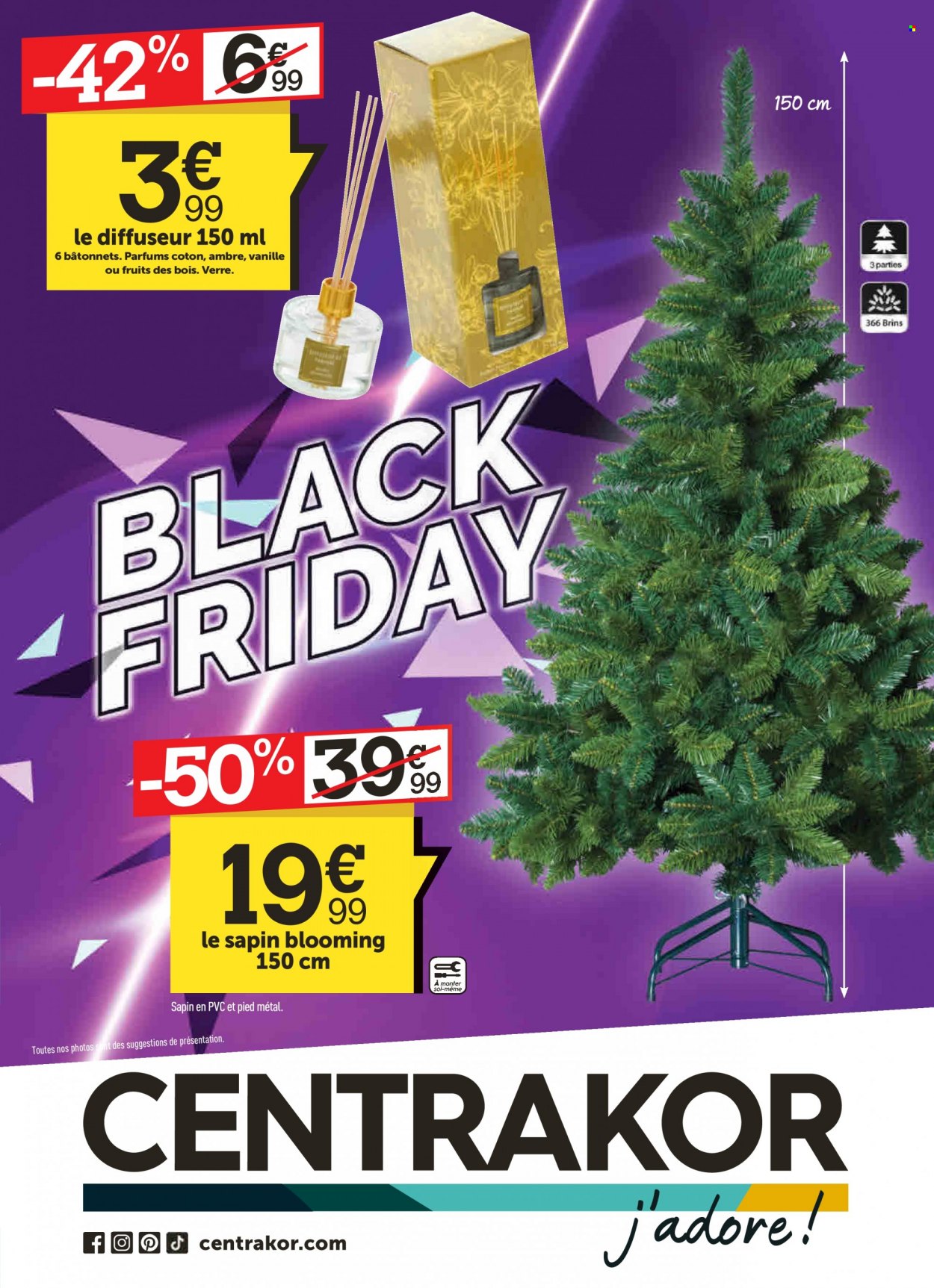Catalogue Centrakor - 20/11/2023 - 26/11/2023. Page 1