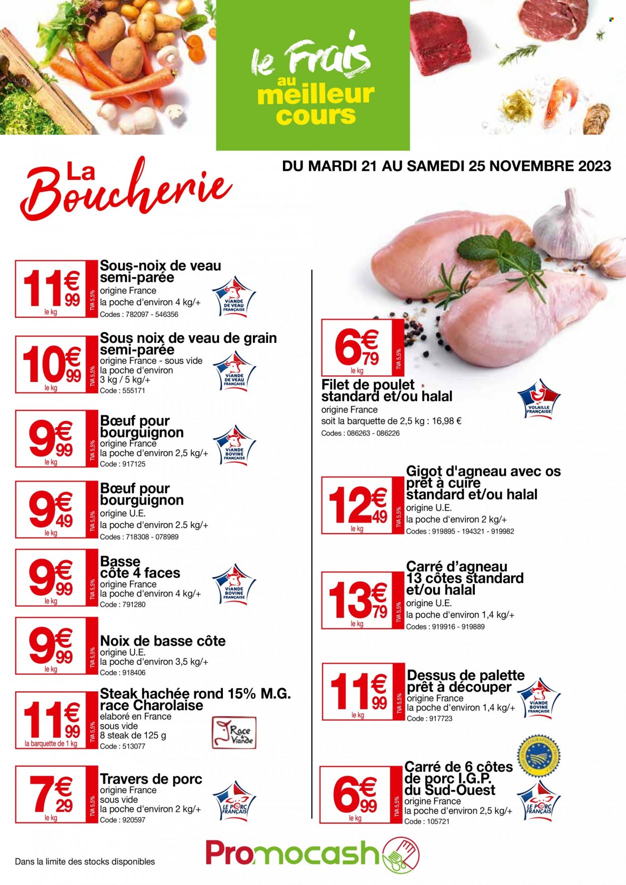 Catalogue Promocash - 21/11/2023 - 25/11/2023. Page 1