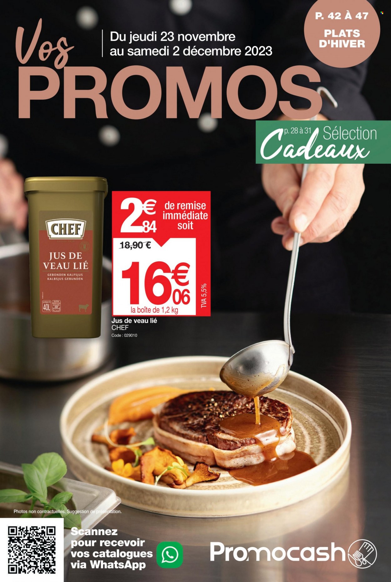 Catalogue Promocash - 23/11/2023 - 02/12/2023. Page 1