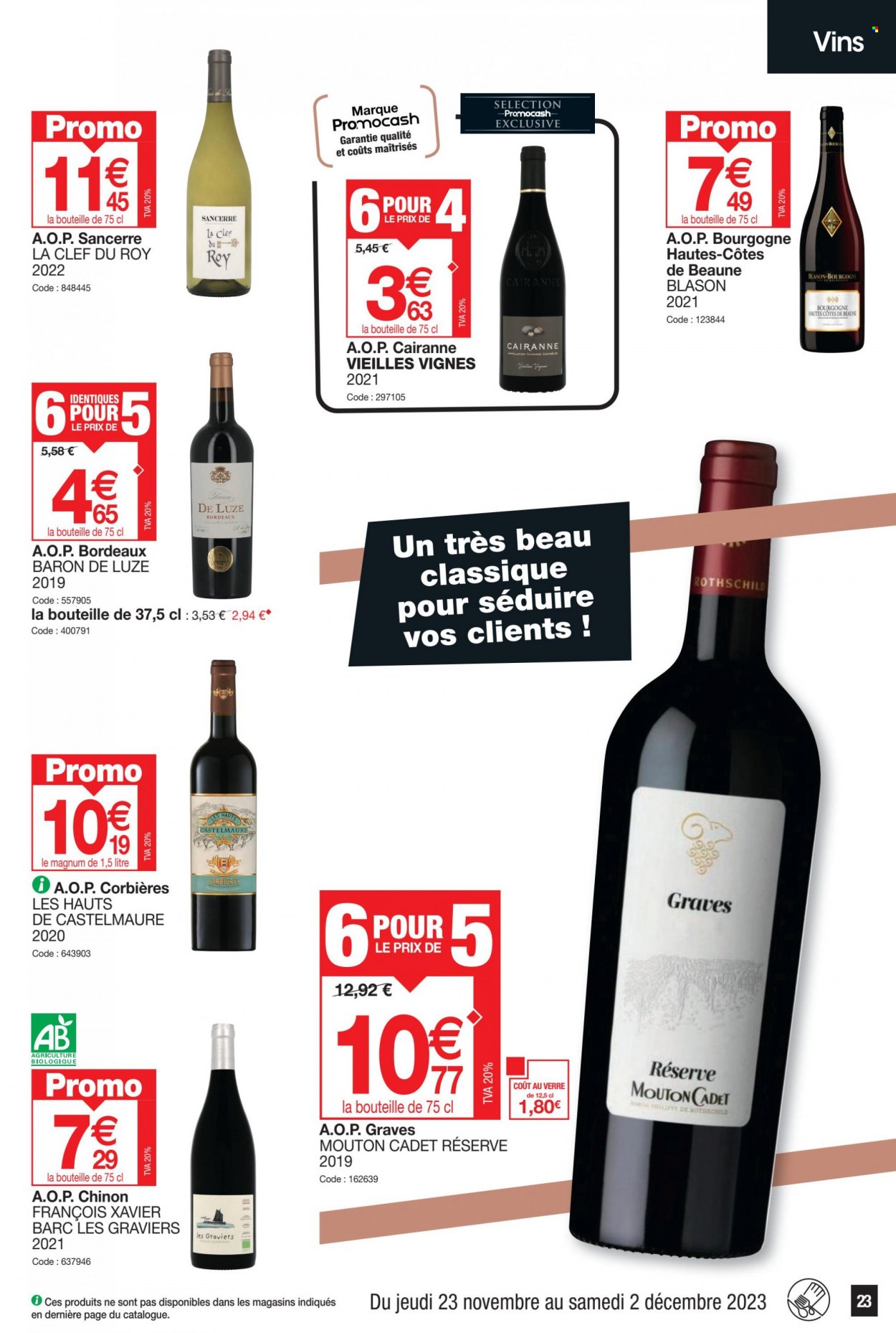 Catalogue Promocash - 23/11/2023 - 02/12/2023. Page 23