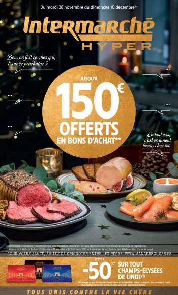 Catalogue Intermarché Hyper - 28/11/2023 - 10/12/2023.