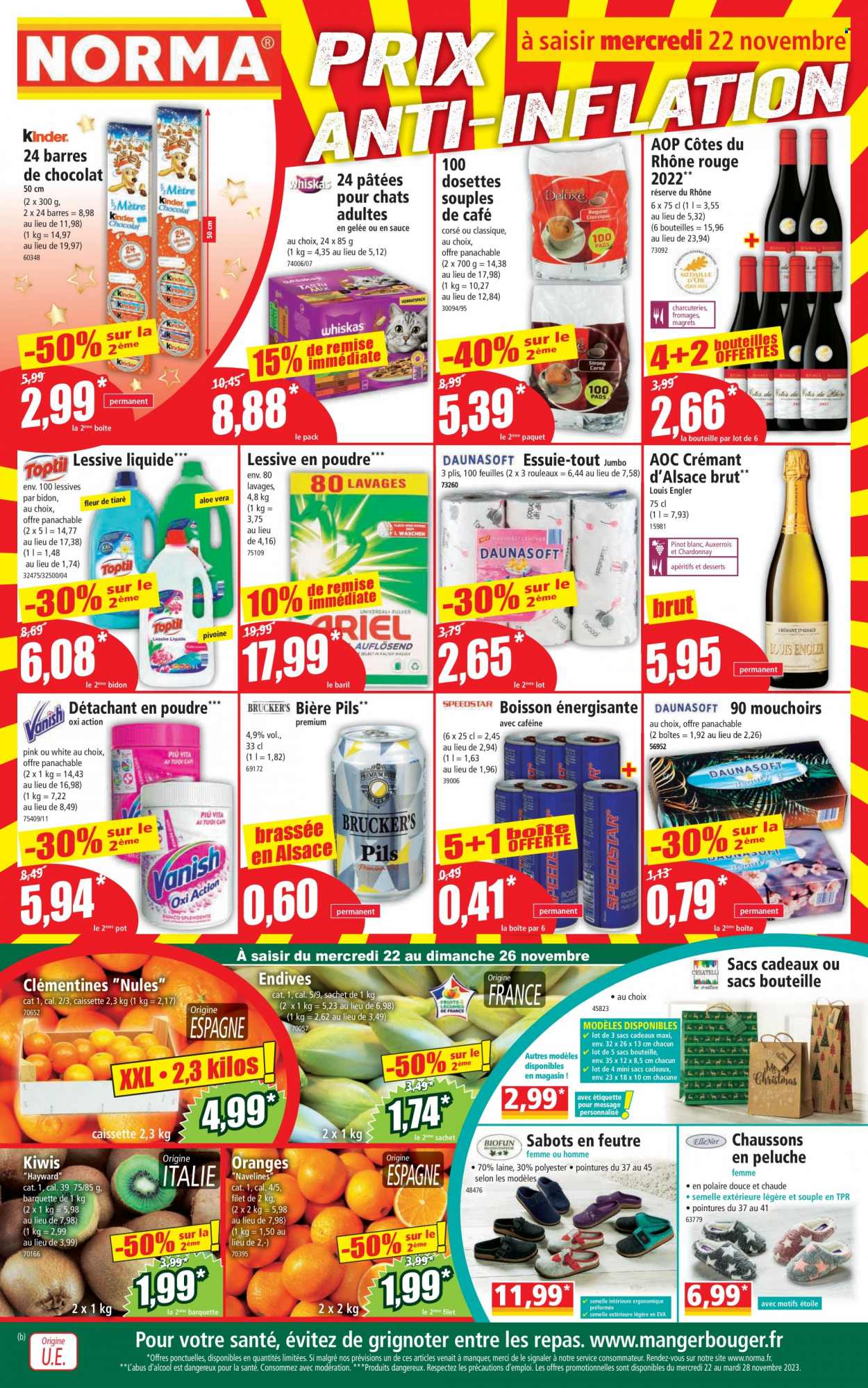 Catalogue Norma - 22/11/2023 - 28/11/2023. Page 1