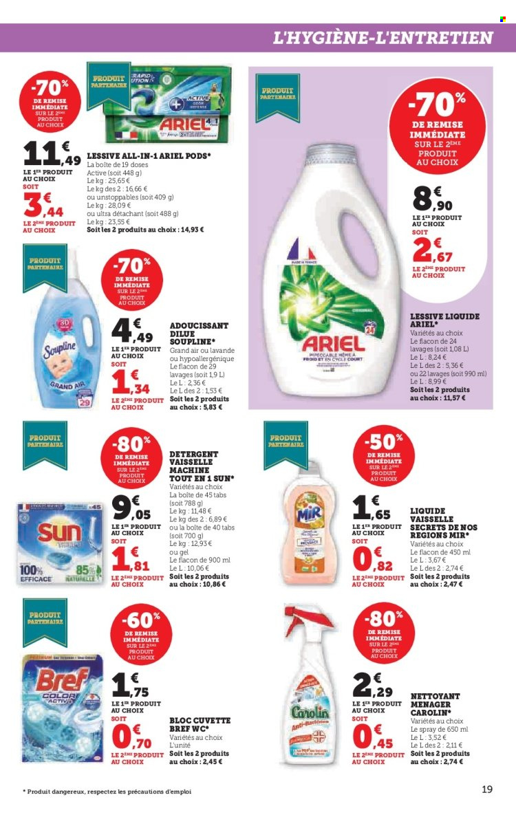 Catalogue SUPER U - 21/11/2023 - 03/12/2023. Page 19