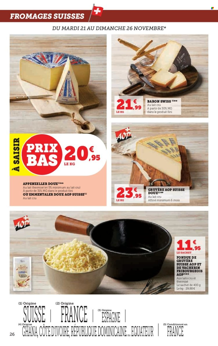 Catalogue SUPER U - 21/11/2023 - 03/12/2023. Page 26