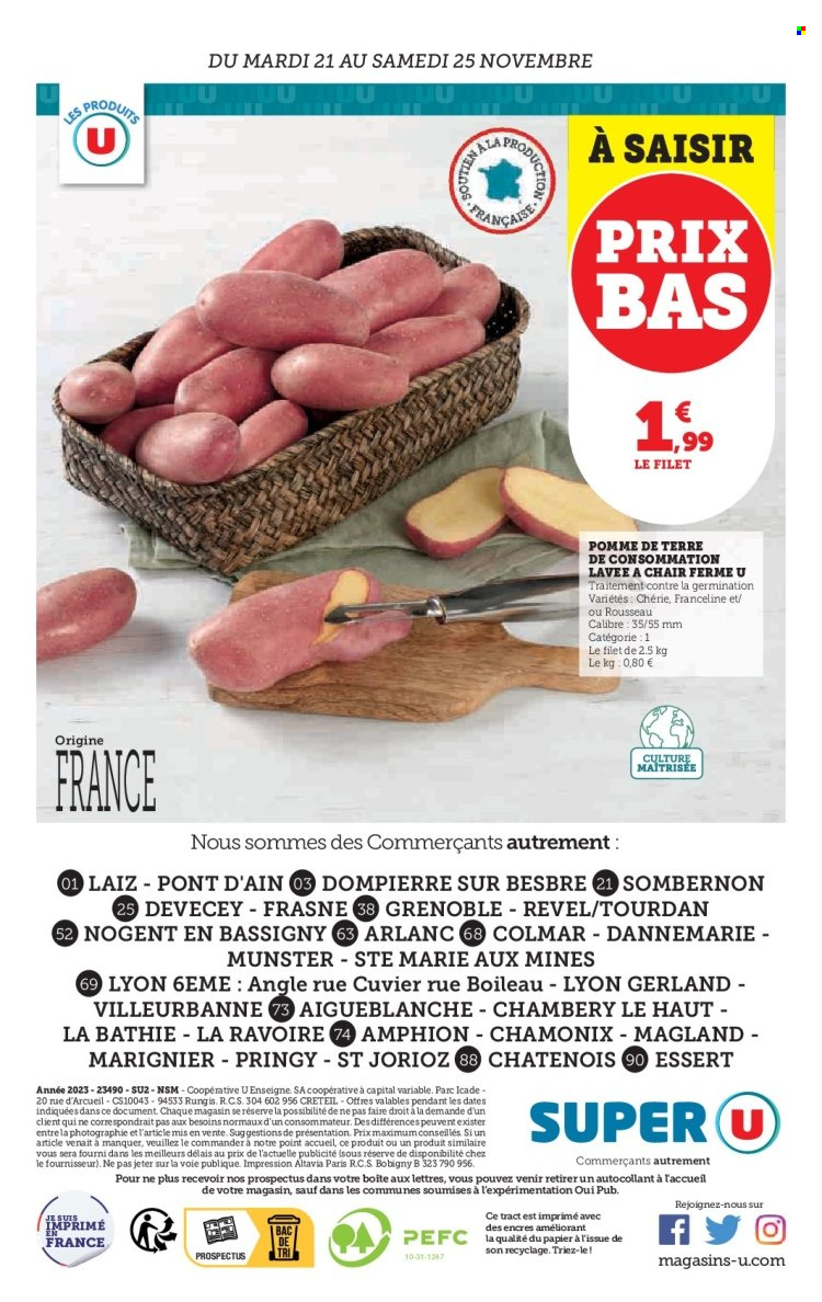 Catalogue SUPER U - 21/11/2023 - 03/12/2023. Page 32