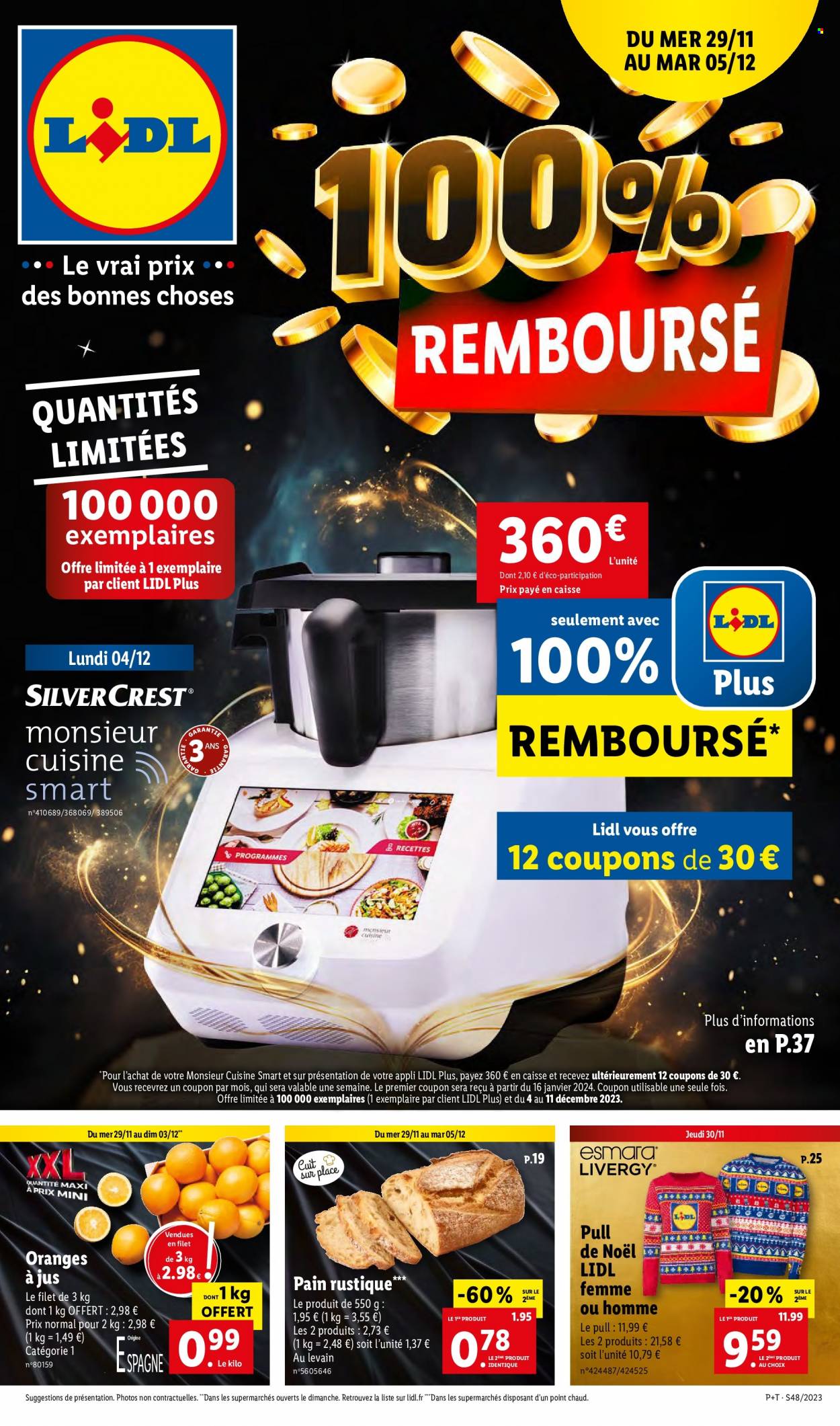 Catalogue Lidl - 29/11/2023 - 05/12/2023. Page 1