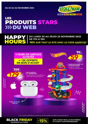 Catalogue Stokomani - 20/11/2023 - 26/11/2023.