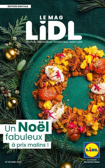Catalogue Lidl - 22/11/2023 - 31/12/2023.