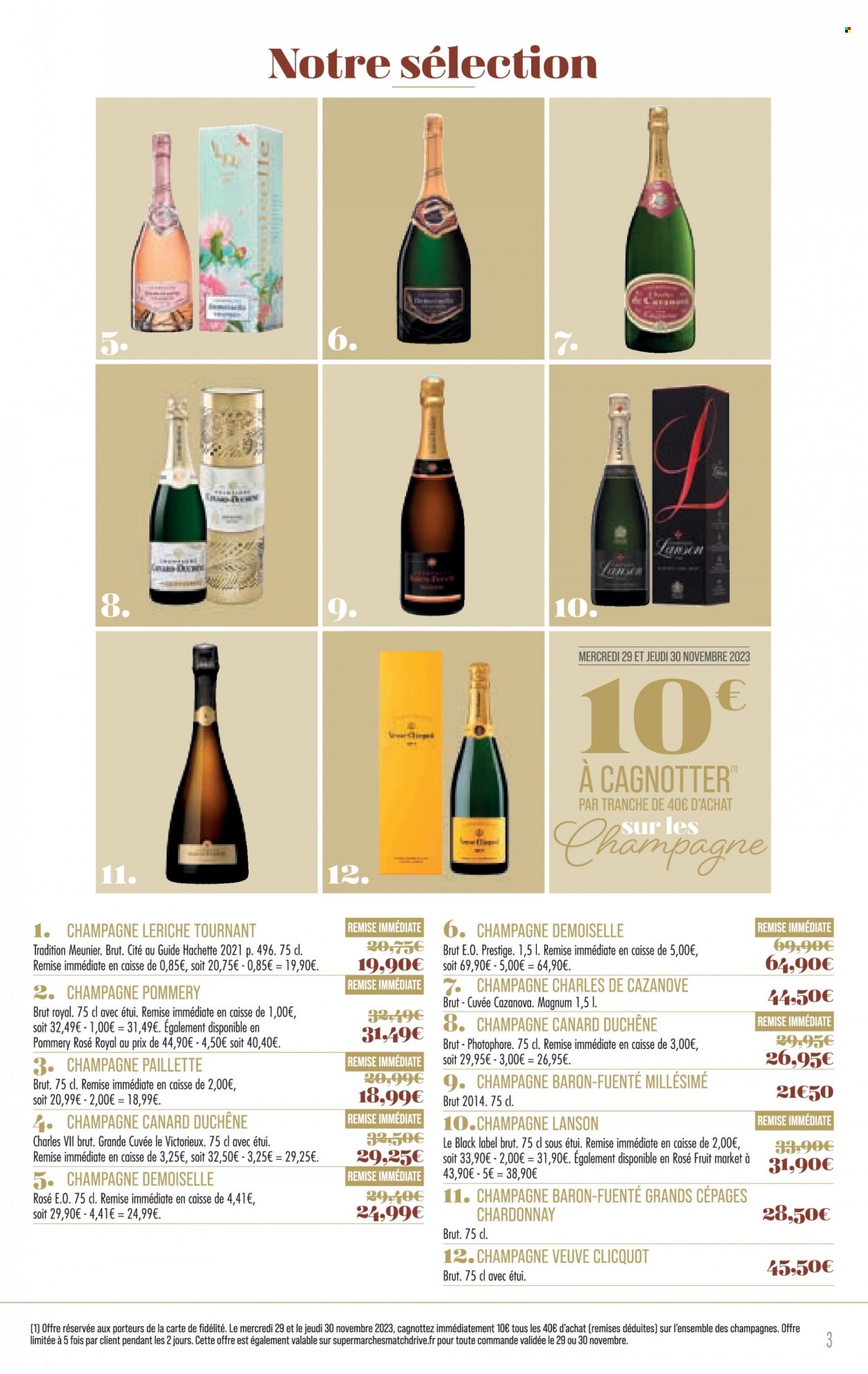 Catalogue Supermarché Match - 28/11/2023 - 31/12/2023. Page 3