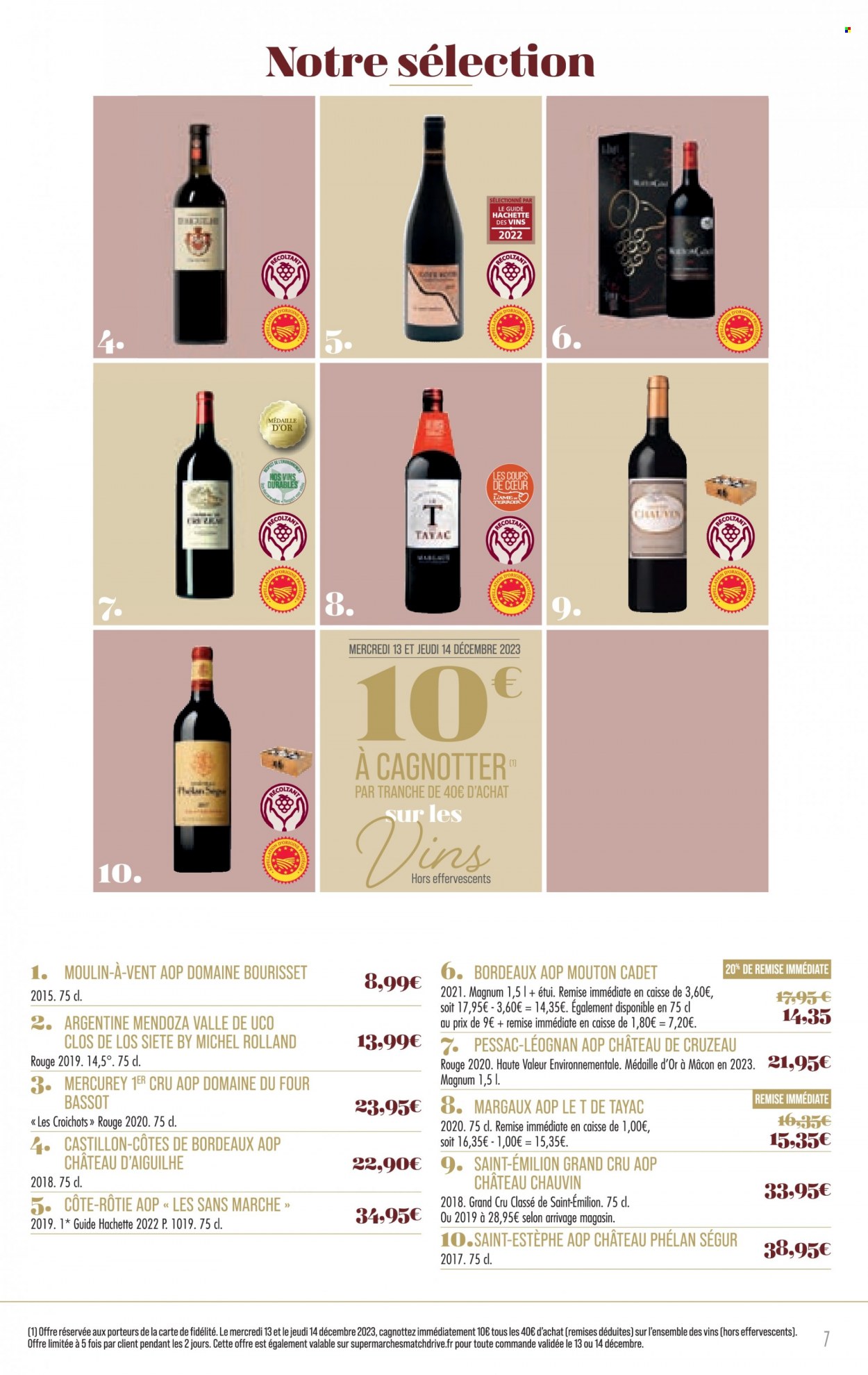 Catalogue Supermarché Match - 28/11/2023 - 31/12/2023. Page 7