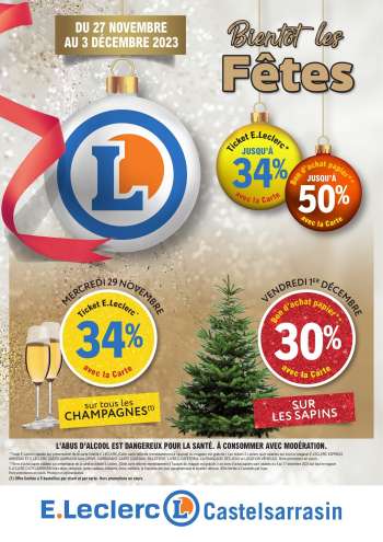 Catalogue E.Leclerc - 27/11/2023 - 03/12/2023.
